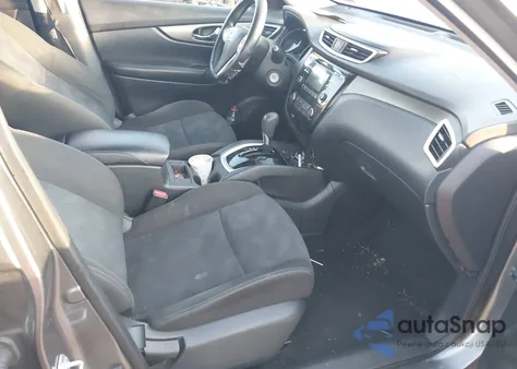 2015 Nissan Rogue S/Sl/Sv из США, поврежденный, VIN KNMAT2MV9FP550620